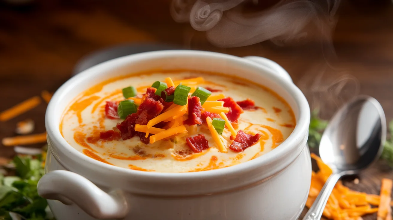 One-Pot Cheesy Potato Soup for Busy Weeknights