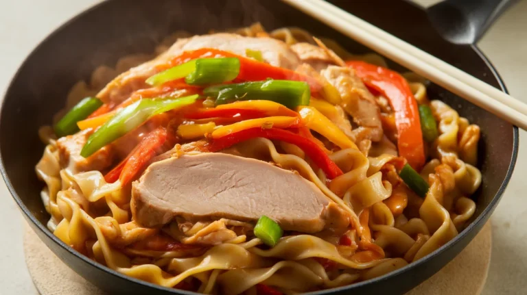 Quick & Saucy Chicken Noodle Stir-Fry (Better Than Takeout)