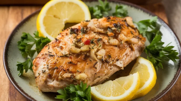Simple Italian-Style Chicken Breast with Zesty Marinade