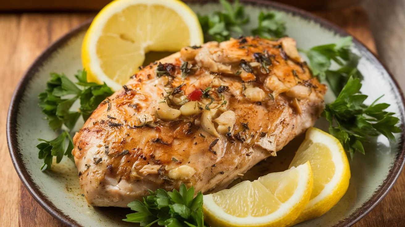 Simple Italian-Style Chicken Breast with Zesty Marinade