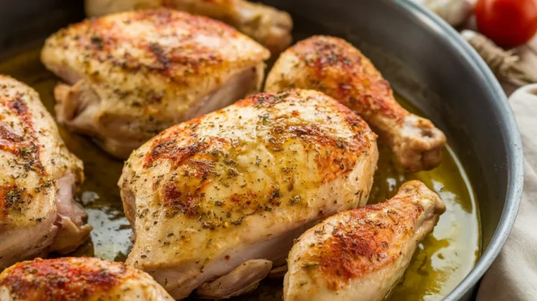 Weeknight Italian Baked Chicken with Olive Oil & Seasonings