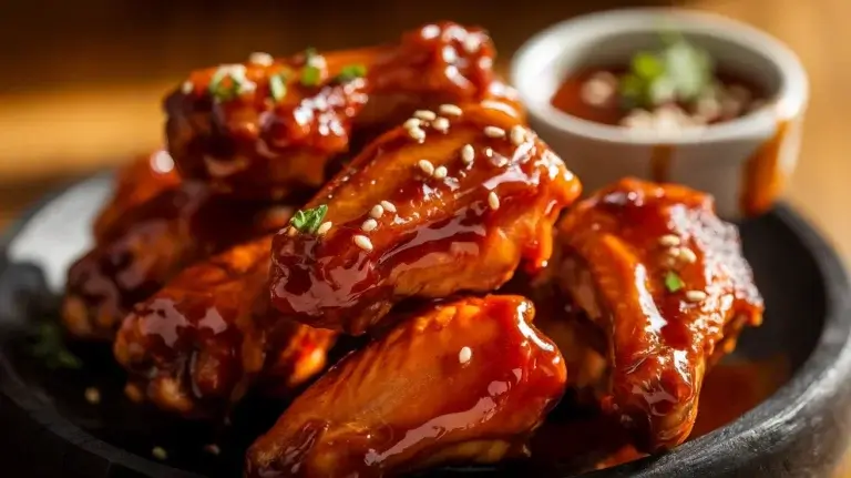 3-Ingredient Sweet & Smoky Chicken Wings