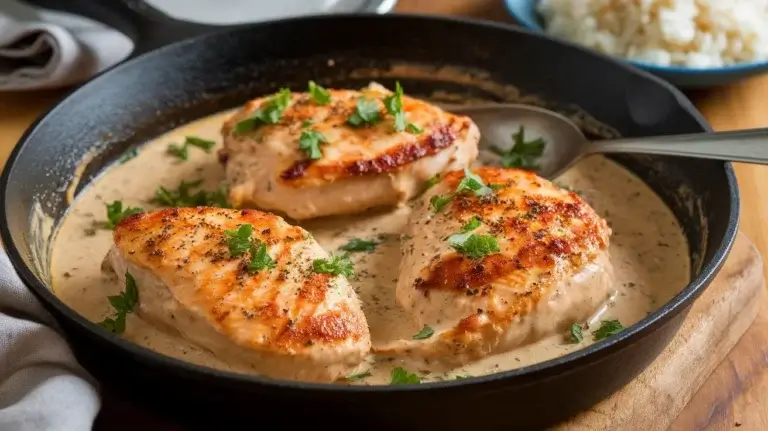 5-Ingredient Tangy Ranch Chicken Skillet