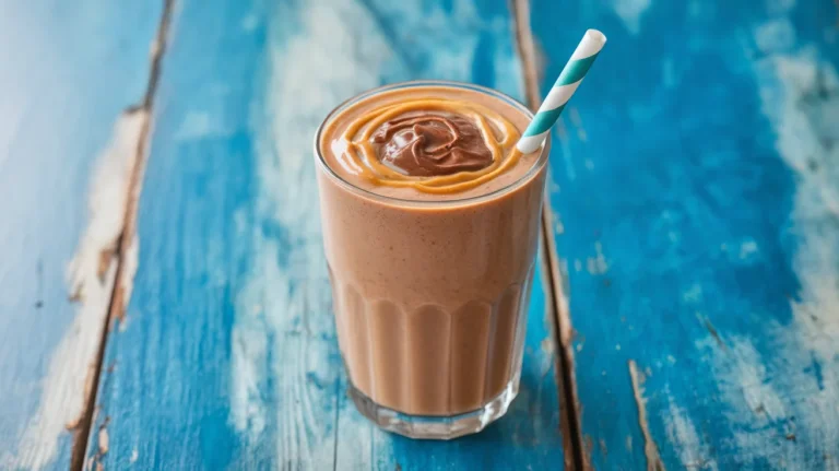 Creamy Chocolate Banana Peanut Butter Power Smoothie