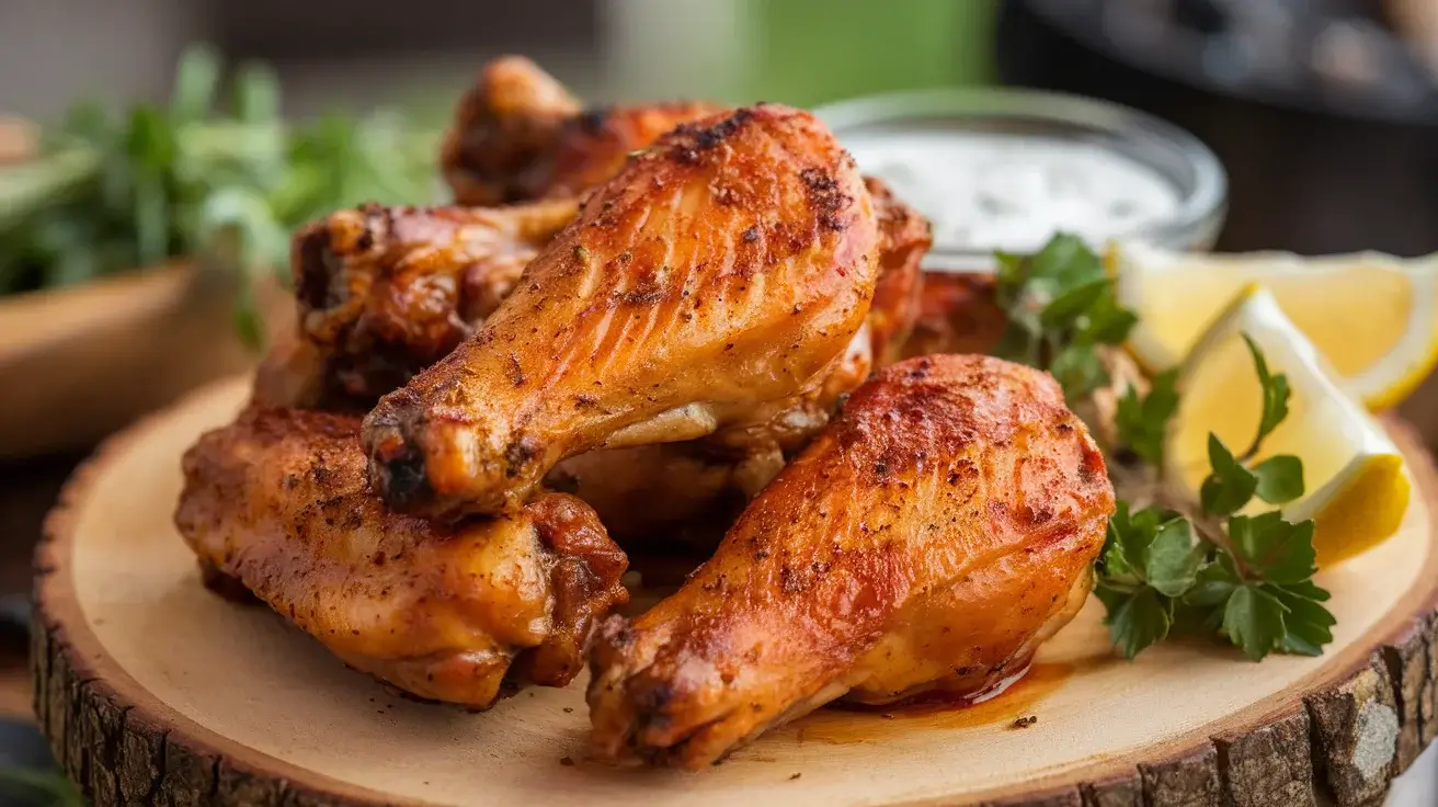 Easy Backyard Smoked Chicken Wings with Dry Rub