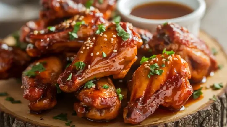 Honey Garlic Smoked Chicken Wings exist