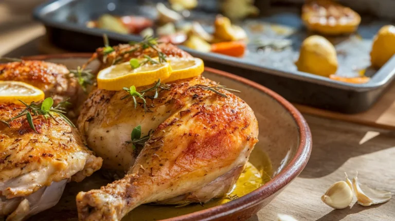 Juicy Herb-Baked Chicken Leg Quarters for Easy Dinners