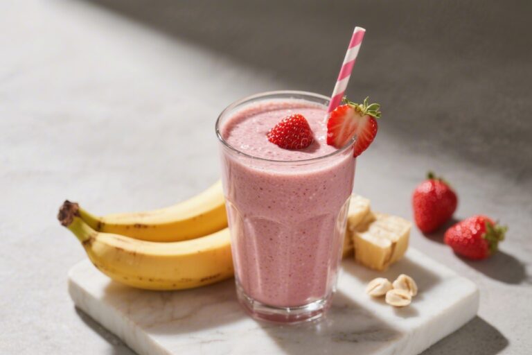 High-Protein Strawberry Banana Smoothie Recipes for Fitness – Simple, Satisfying Fuel