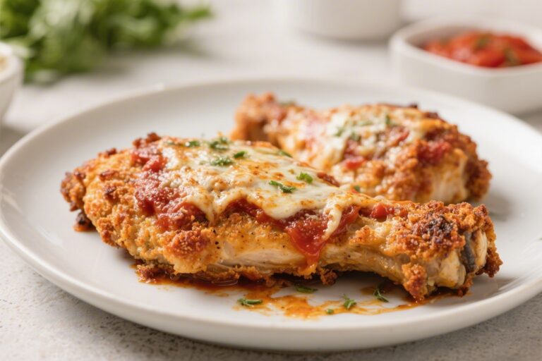 Oven-Baked Chicken Parm Thighs That Turn Out Perfectly Crispy – Easy, Flavorful, and Weeknight-Friendly