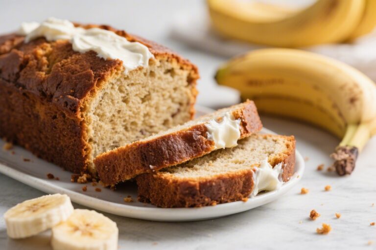 The Best Moist Banana Bread Recipe with Sour Cream for Soft Slices – Simple, Reliable, and Delicious