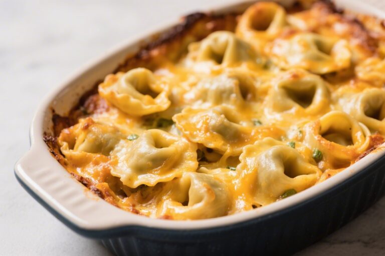 Best Cheesy Tortellini Bake in Casserole Dish for Busy Nights – Simple, Cozy, and Crowd-Pleasing