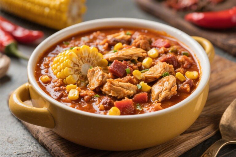 Spicy Mexican Corn Chicken Chili You Can Make in 30 Minutes – Fast, Flavorful, and Satisfying