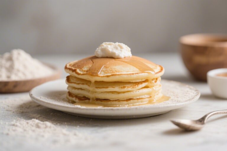 Fluffy Pancakes with All-Purpose Gluten Free Flour – Light, Tender, and Easy