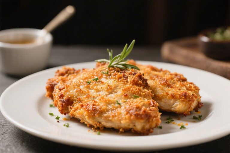 Super Crispy Oven Baked Chicken Cutlets Recipe – Golden, Juicy, and Easy