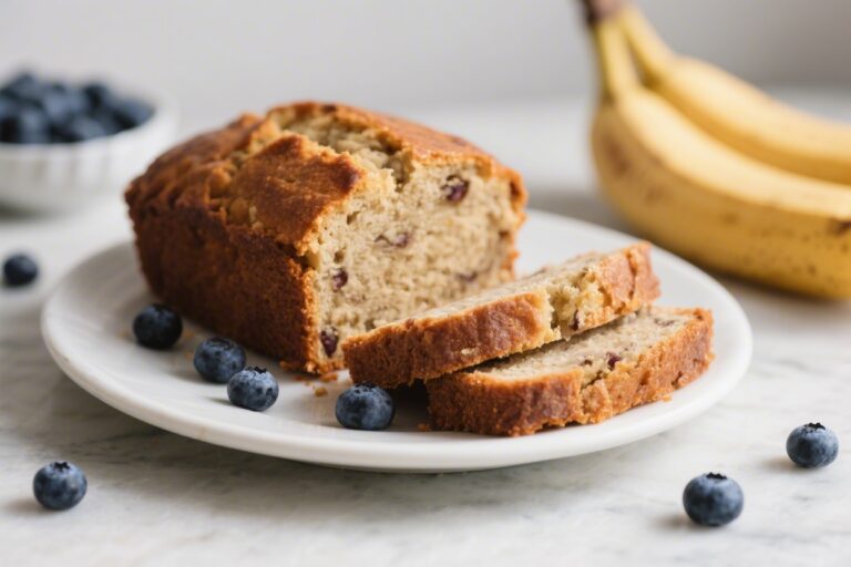 Soft and Moist Banana Bread with Blueberries Recipe Guide – Easy, Flavorful, and Foolproof
