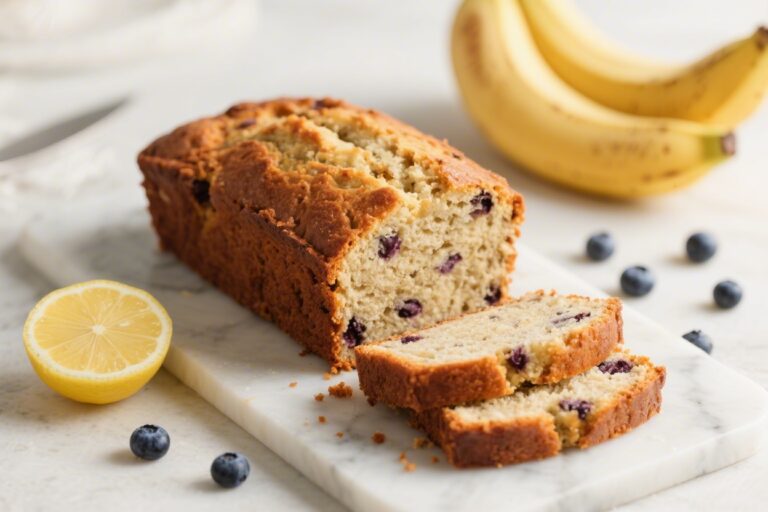 Lemon Blueberry Banana Bread for a Fresh Flavor Boost – Bright, Moist, and Easy