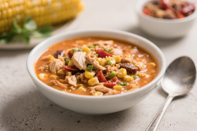 Easy Chicken Chili Corn Chowder for a Comforting Dinner – Creamy, Cozy, and Ready Fast