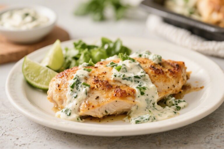 Ranch Style Oven Baked Chicken Breast for Busy Weeknights – Simple, Juicy, and Flavorful