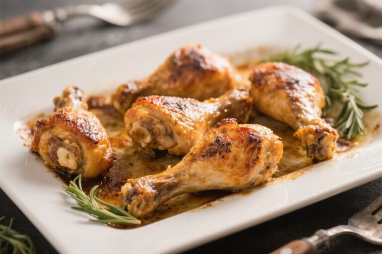 How to Make Perfect Baked Chicken Legs in the Oven – Crispy, Juicy, and Easy