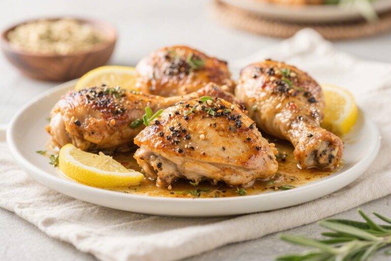 Best Lemon Pepper Chicken Thighs Recipe for a Juicy Family Meal – Easy, Flavorful, and Crowd-Pleasing