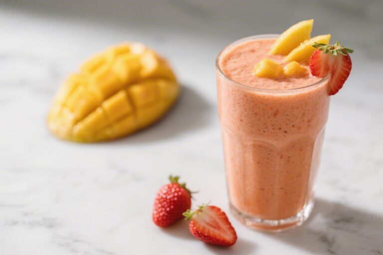 Delicious Mango Strawberry Smoothie Recipes for Beginners – Simple, Bright, and Refreshing
