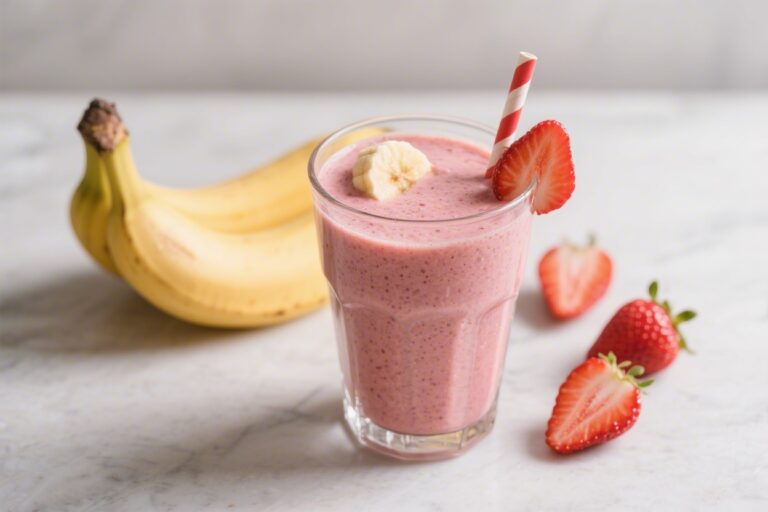 Easy Smoothie Recipes With Banana and Strawberry – Simple, Fresh, and Delicious