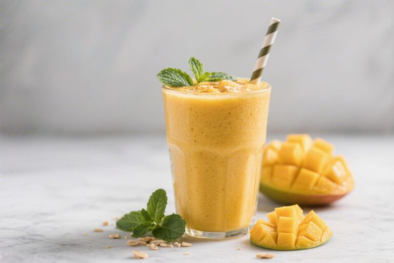 Protein-Packed Mango Smoothie Recipes for Energy Boost – Simple, Bright, and Satisfying