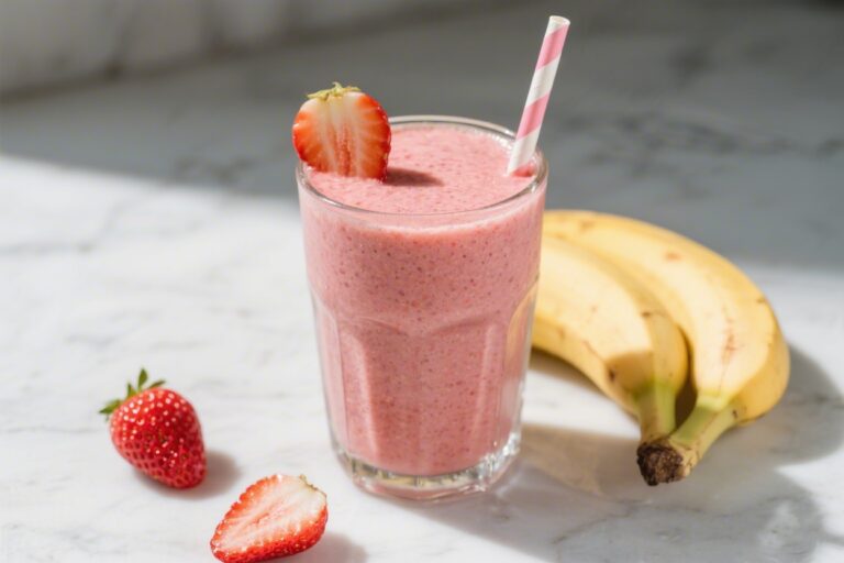 Healthy Strawberry Banana Smoothie Ideas for Summer – Easy, Fresh, and Satisfying