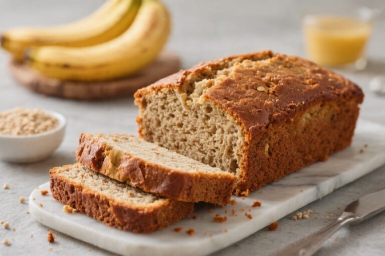 Low-Sugar Gluten-Free Banana Bread for Clean Eating – Simple, Cozy, and Satisfying