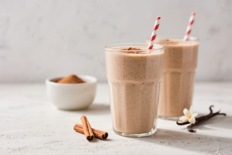 Cinnamon Vanilla Protein Smoothies for Sweet Cravings – A Cozy, Satisfying Blend