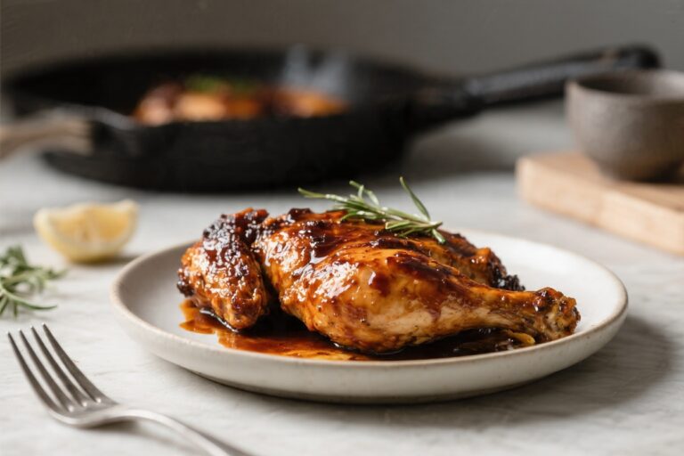 How to Make the Best Oven BBQ Chicken (Beginner-Friendly) – Easy, Juicy, and Packed With Flavor