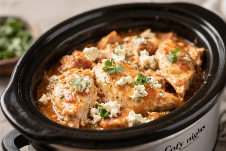 Italian Cream Cheese Chicken Crockpot for Cozy Nights – Comforting, Creamy, and Easy