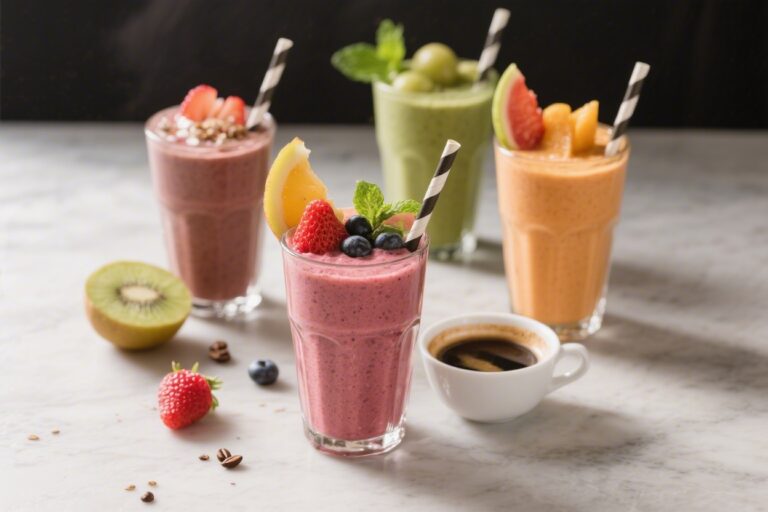 Fruit and Coffee Smoothie Combinations for a Healthy Start – Easy, Energizing, and Delicious
