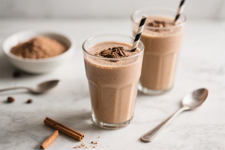 Low-Calorie Coffee Protein Smoothies That Taste Amazing – Creamy, Energizing, and Easy