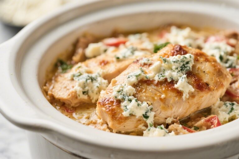 Slow Cooker Italian Cream Cheese Chicken You’ll Love – Cozy, Creamy, and Easy