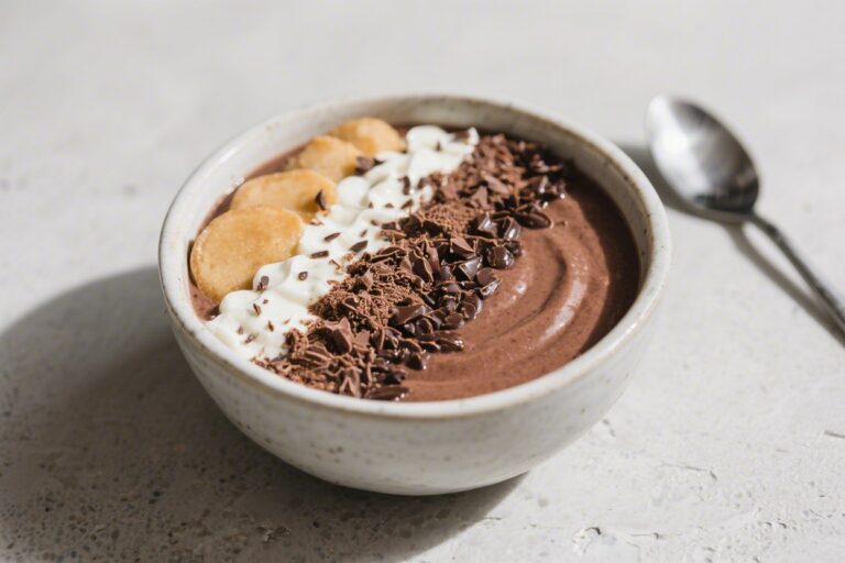 Easy Chocolate Smoothie Bowl for a Quick Energy Boost – A Creamy, Satisfying Breakfast