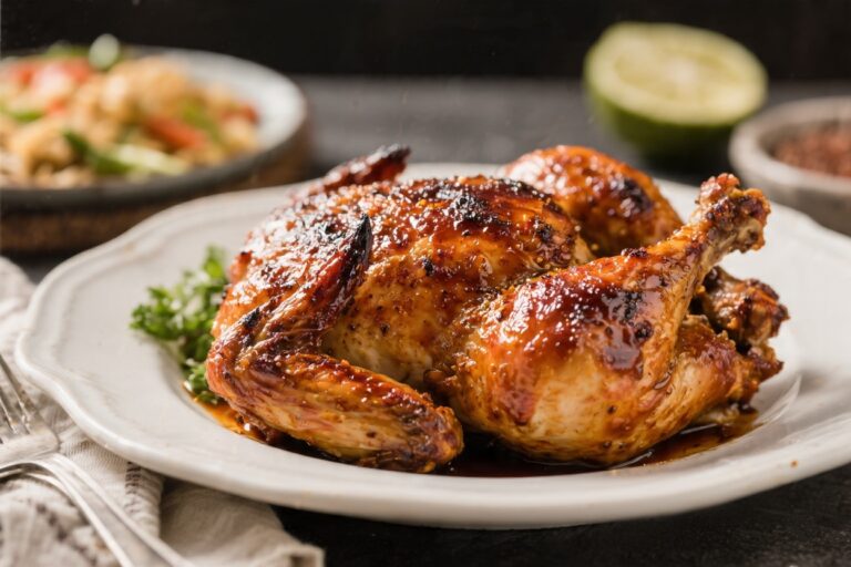 The Best Oven-Roasted BBQ Chicken for Weeknight Dinners – Simple, Juicy, and Packed With Flavor