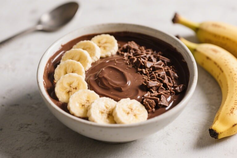 Chocolate Banana Bowl Recipe for a Power Breakfast – Easy, Energizing, and Delicious
