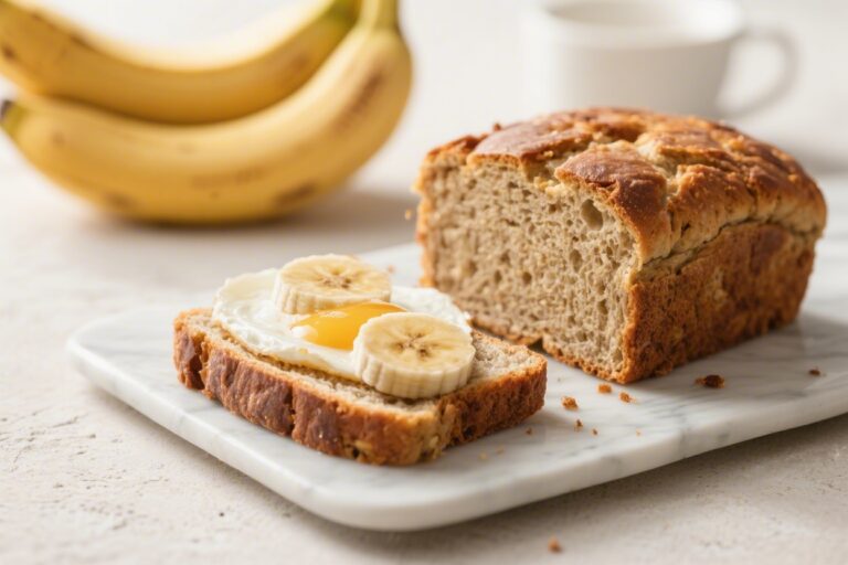 Easy Banana Protein Bread for Breakfast or Post-Workout – Simple, Satisfying, and High-Protein